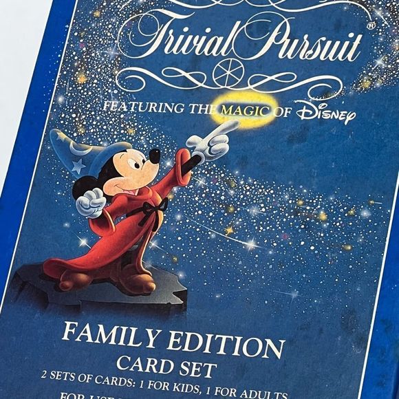 Parker Brother Trivia Pursuit Disney family edition card set game - Picture 9 of 9